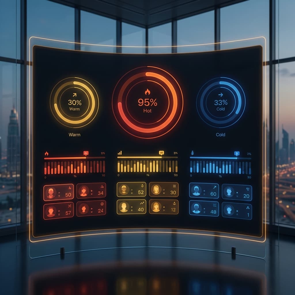 AI Lead Scoring Dashboard