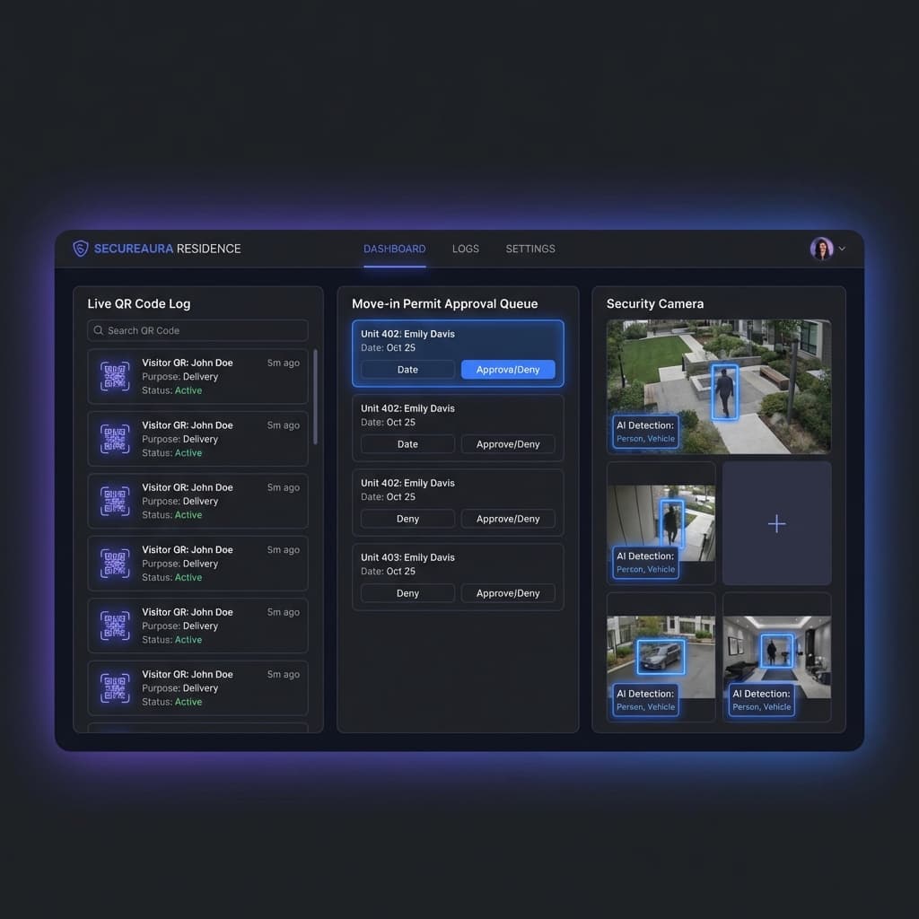 Smart Resident Agent Dashboard